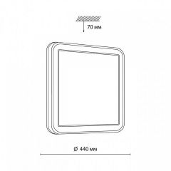 Накладной светильник Sonex Akuna 7621/DL | фото 8